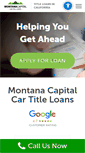Mobile Screenshot of montanacapital.com